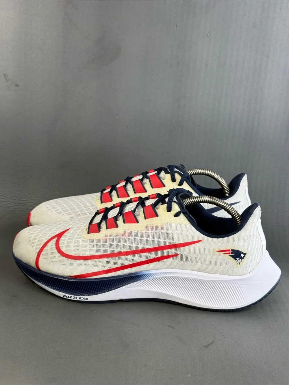 Nike AIR ZOOM PEGASUS 37 'NEW ENGLAND PATRIOTS' sneakers men’s 11